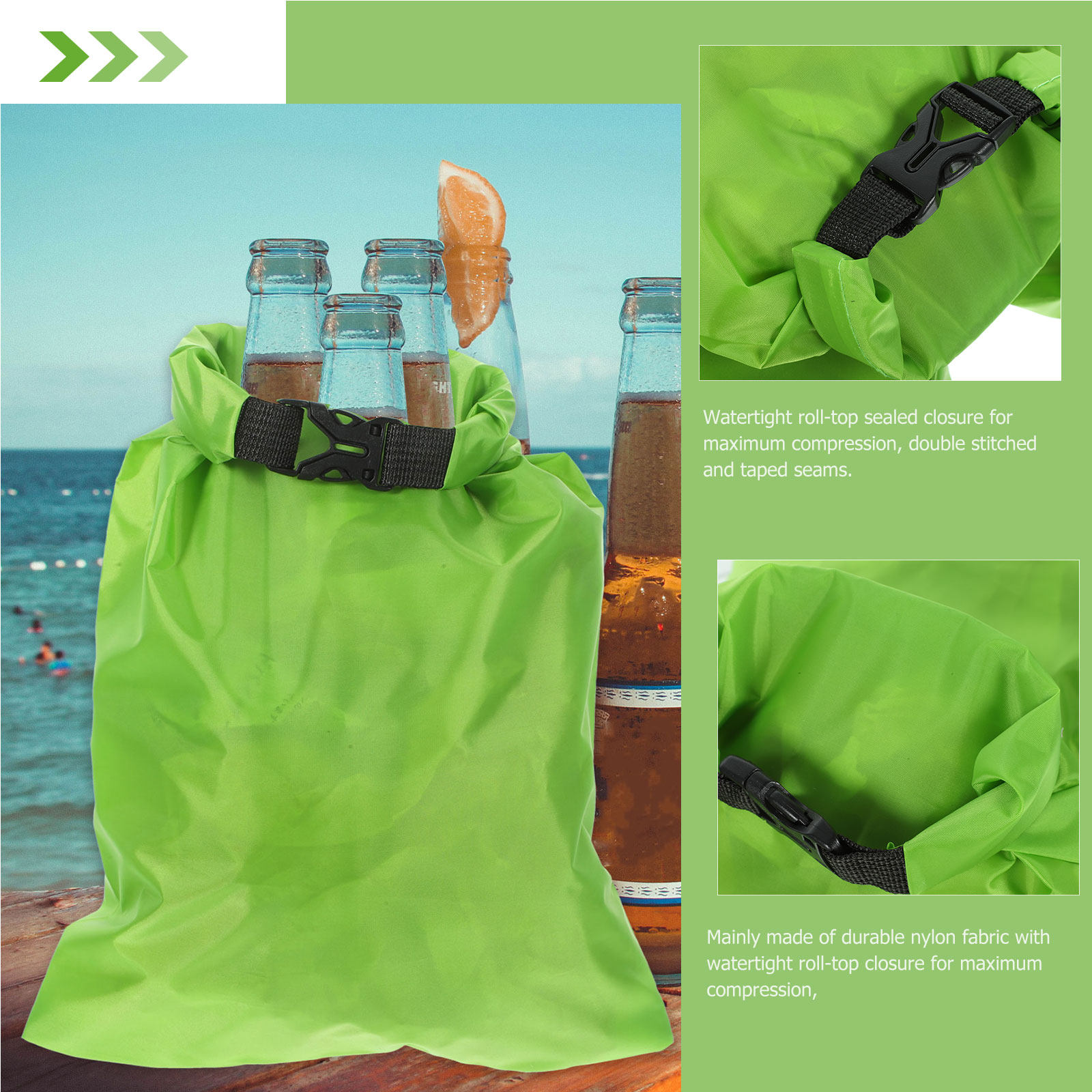 3 Adet Dış Mekan Su Geçirmez K - Fishing Kayak Storage Bag incelemesi ve fiyatı